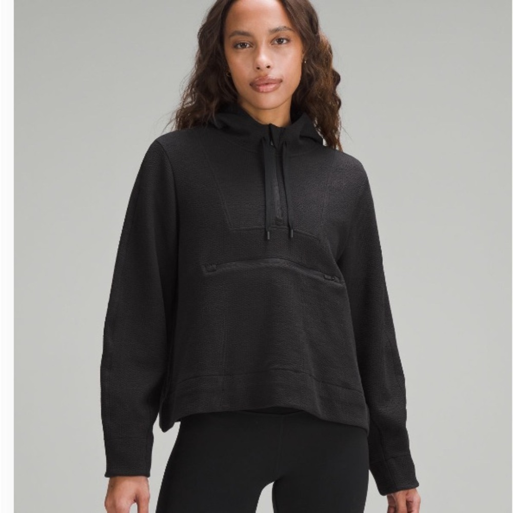 Lululemon Textured Half-Zip Hoodie